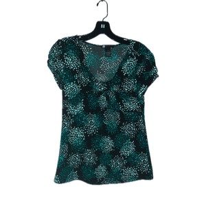 Perfect! Carole Little Black with Teal & White Floral Dot Design